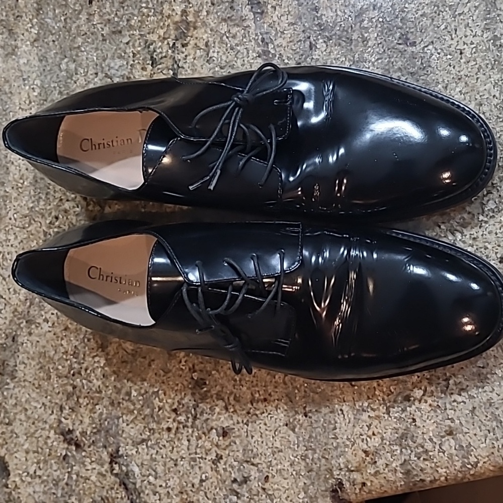 Christian Dior MD1217 Dress Shoes Size 41  / EU 8